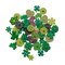 Buttons Galore St. Patrick's Day Buttons Galore 50 Piece Button Assortment – Buttons for Crafts & Sewing – Shamrock, Rainbow, Pot of Gold, and Green Heart Designs